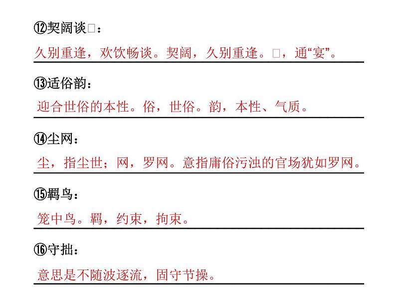 人教版高中语文必修2---第7课 诗三首(课件)第7页