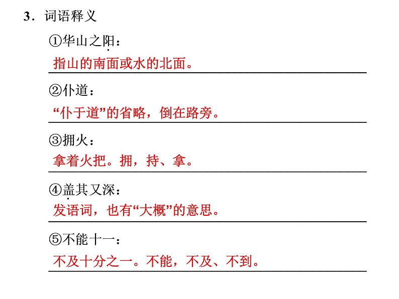 人教版高中语文必修2---第10课 游褒禅山记(课件)第5页