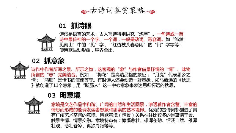 2022届高考语文复习专项:古诗词鉴赏指导 课件25张第4页