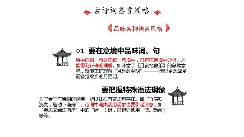 2022届高考语文复习专项:古诗词鉴赏指导 课件25张第6页