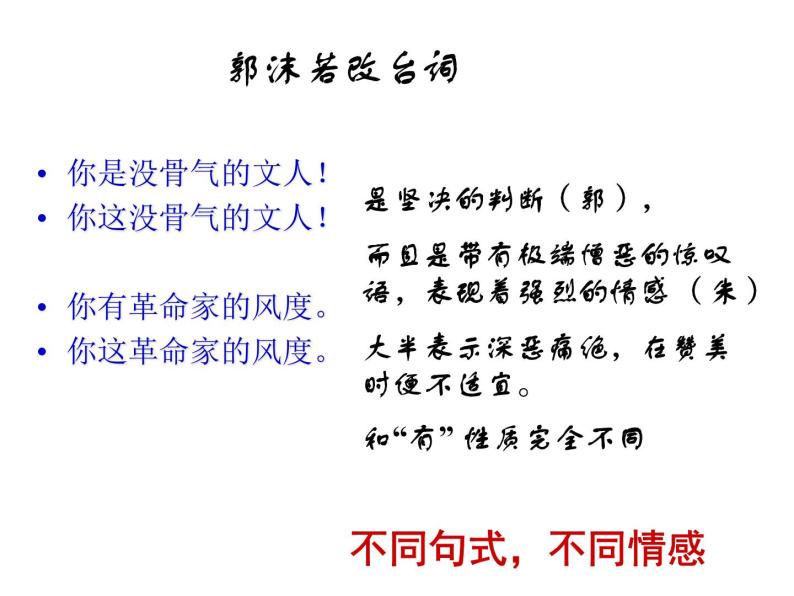 高中语文人教版必修5---8 咬文嚼字--优质课件107