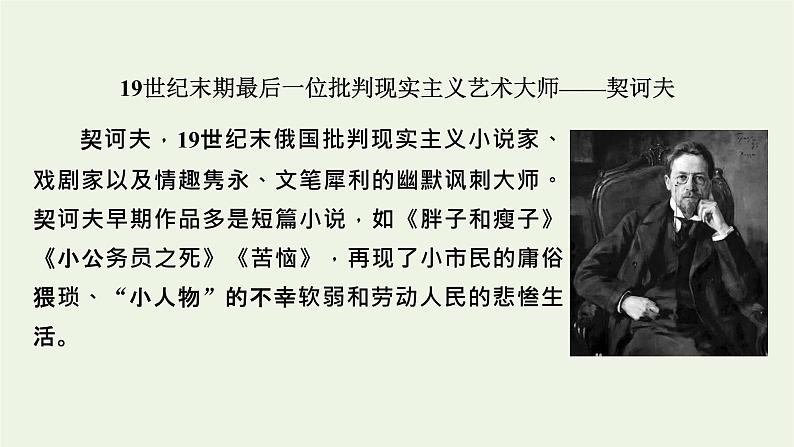 2020_2021学年新教材高中语文第六单元13林教头风雪山神庙装在套子里的人课件新人教版必修下册08