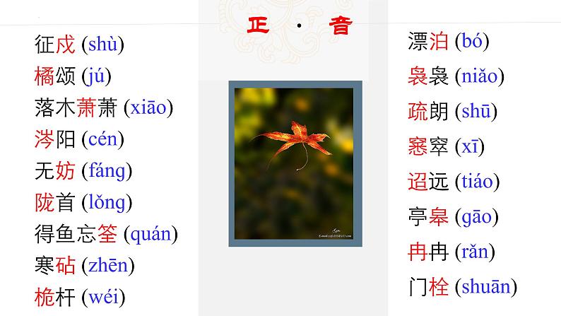 《说“木叶”》课件2021-2022学年统编版高中语文必修下册 (3)第6页