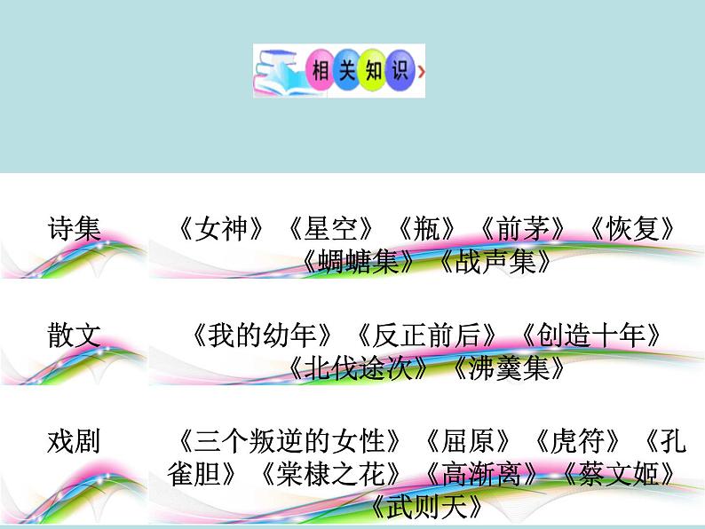 人教版高中语文选修--中国现代诗歌散文欣赏《天狗》课件1第5页
