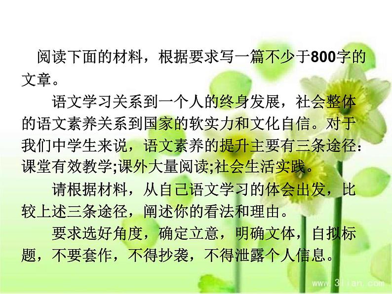 人教版高中语文选修--文章写作与修改《第一节 写出自己的个性》课件第2页