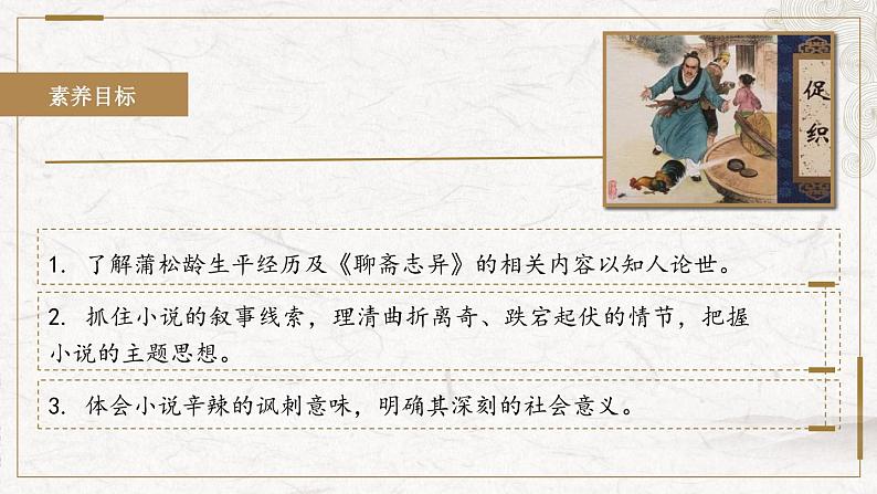 部编版高中语文必修下册 教学课件_促织(第1课时)02