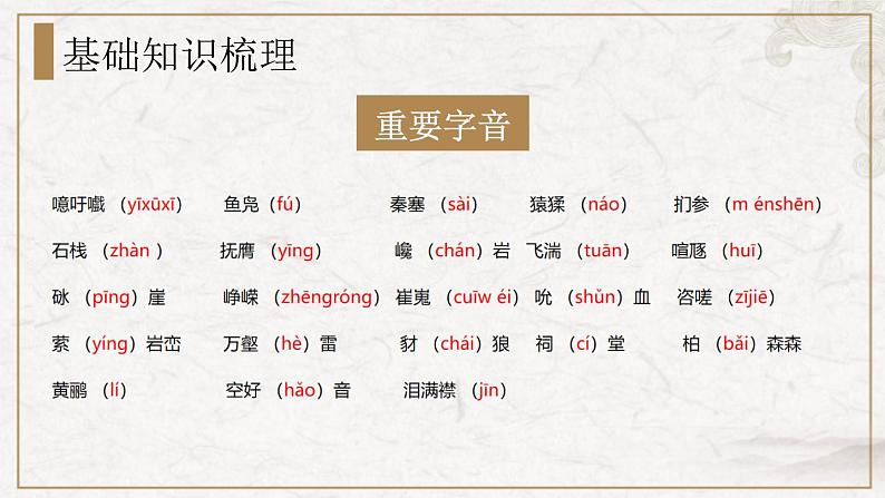 部编版高中语文选择性必修下册 教学课件_蜀相(第2课时)第6页