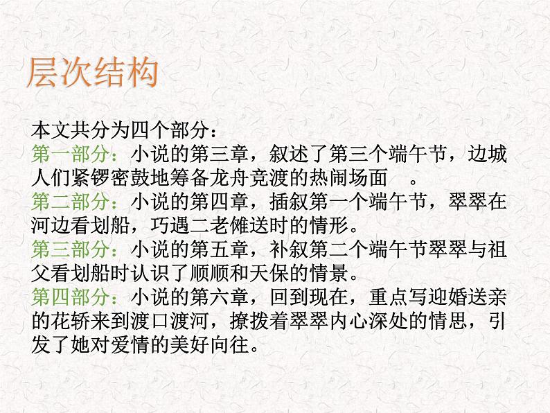 部编版高中语文选择性必修下册 教学课件_边城206