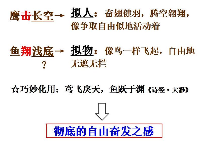 高中语文新教材 沁园春长沙 优秀课件08