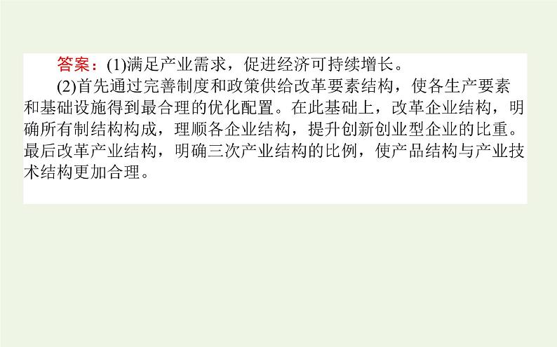 高考语文二轮复习专题14框架图流程图转写:分层与逻辑并举课件第7页