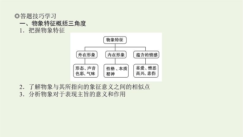 高考语文二轮复习专题7文学类文本阅读散文2.3形象概括课件第6页