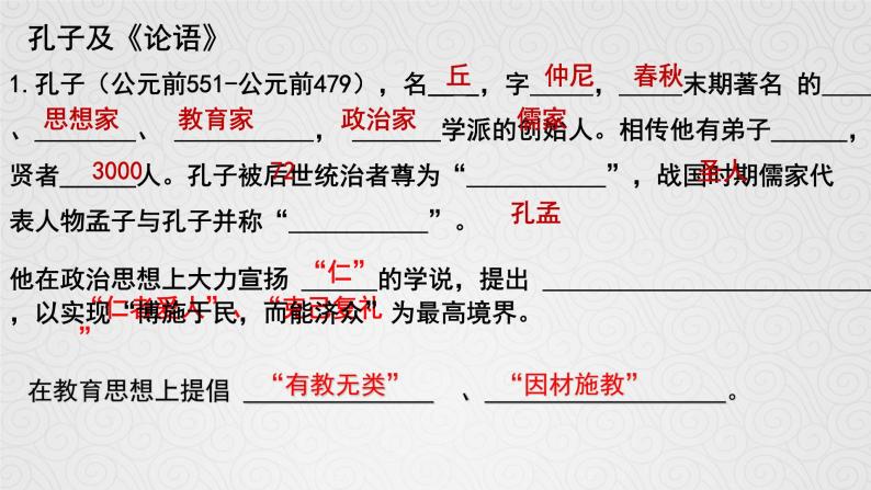 部编版高中语文选择性必修上册第二单元5.1《论语》十二章PPT课件05