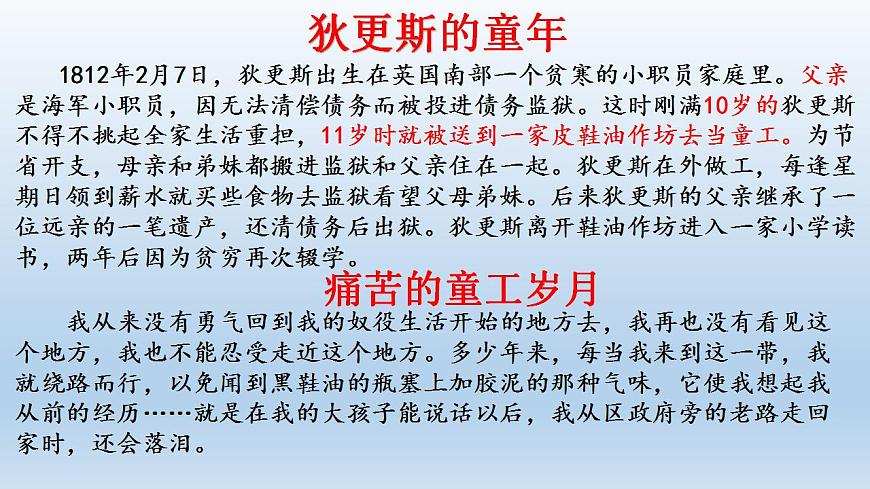 2022-2023學(xué)年統(tǒng)編版高中語文選擇性必修上冊8《 大衛(wèi) 科波菲爾》課件40張第4頁