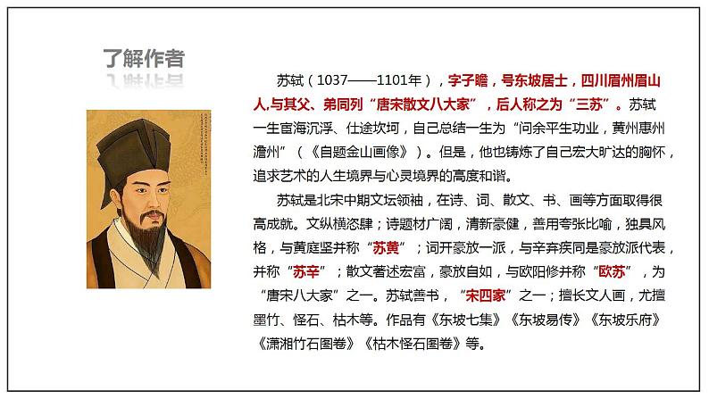 人教高中语文必修上 16.1《赤壁赋》(课件)-【新教材精创】2020-2021学年第5页