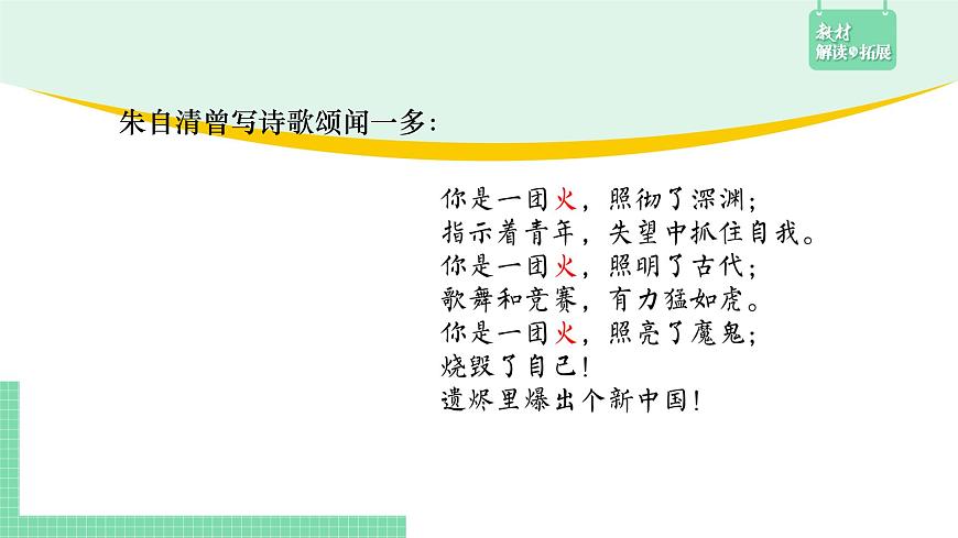 第一單元《二 紅燭》課件第2頁