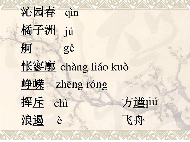 2022-2023学年高中语文统编版必修上册1《沁园春长沙》课件41张第8页