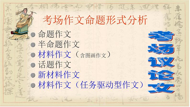 高考材料作文成文攻略5拟分论点著华美章(44张)第4页