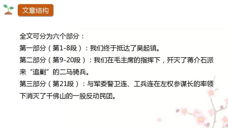 2022-2023学年统编版高中语文选择性必修上册2.1《长征胜利万岁》课件08