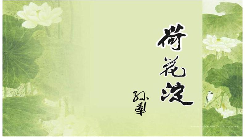 统编版选择性必修中册 8.1 荷花淀 课件第1页