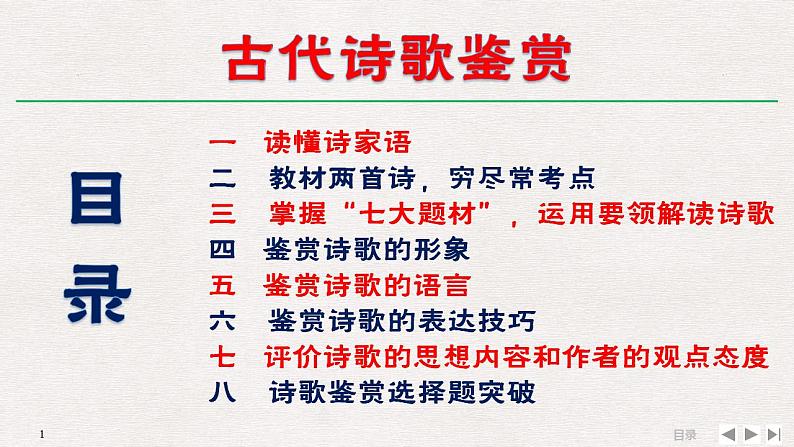 高考语文复习---_高考诗歌鉴赏精品课件 诗歌课案(168)01
