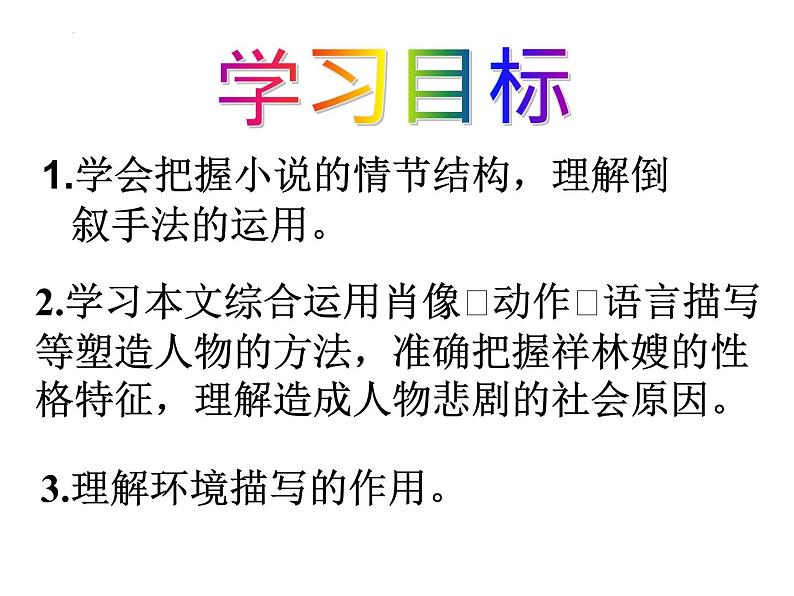 2021-2022学年统编版高中语文必修下册12. 《祝福》课件第2页