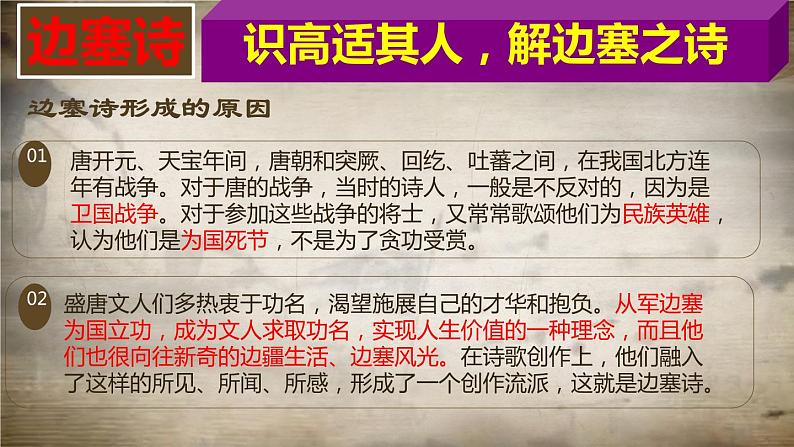 统编版选择性必修中册古诗词诵读 燕歌行并序 课件02
