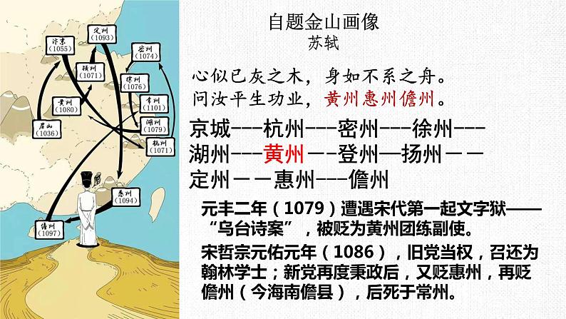 2022-2023学年统编版高中语文必修上册9.1《念奴娇 赤壁怀古》课件第4页