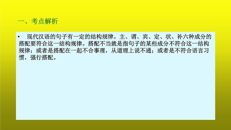 2023届高考语文复习:病句辨析之搭配不当 课件第4页