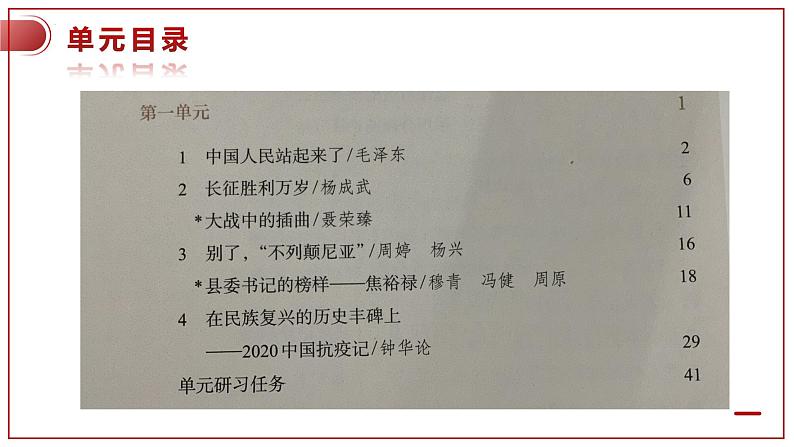 2022-2023学年统编版高中语文选择性必修上册第一单元大单元教学课件04