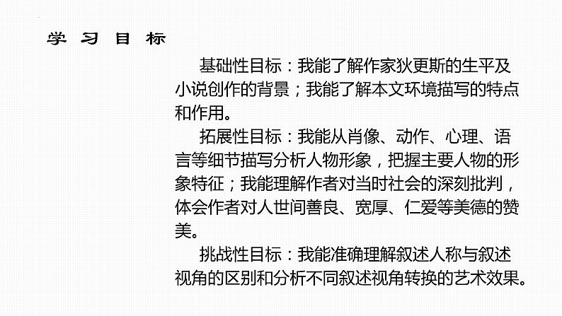 2022-2023学年统编版高中语文选择性必修上册8《大卫·科波菲尔(节选)》课件第1页