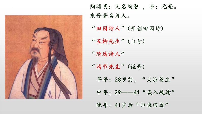 7-2《归园田居(其一)》课件 2022-2023学年统编版高中语文必修上册第4页