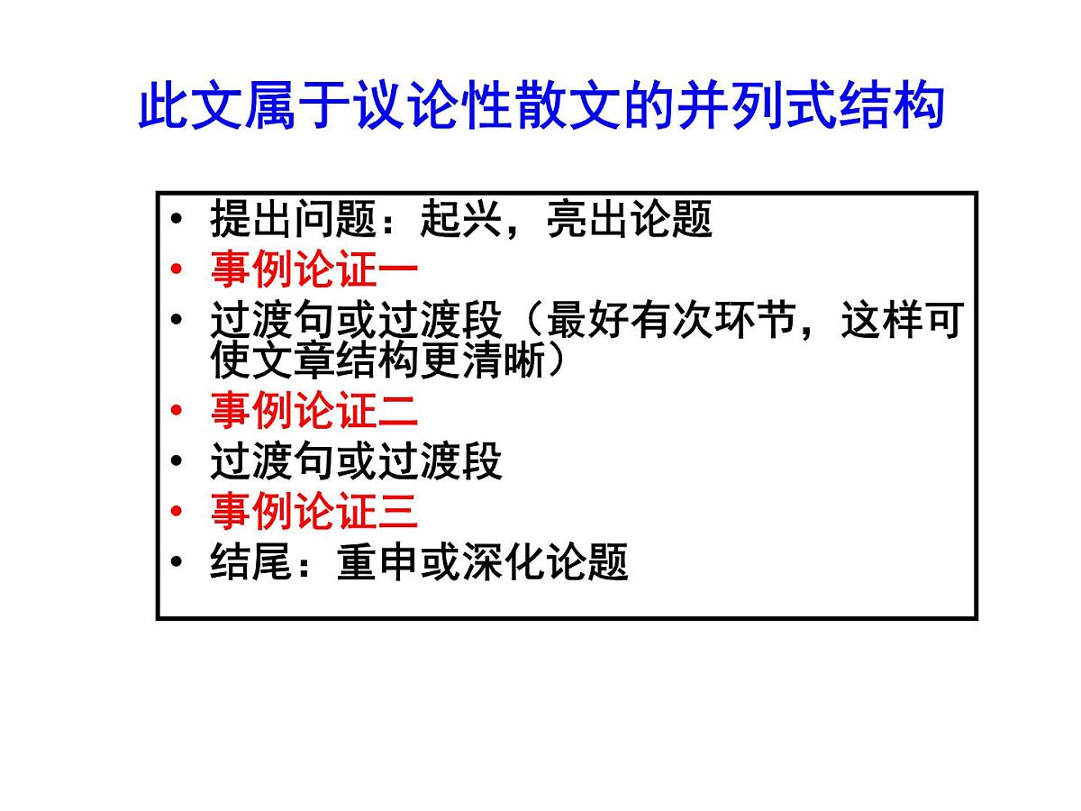 高中议论文第一课课件第6页