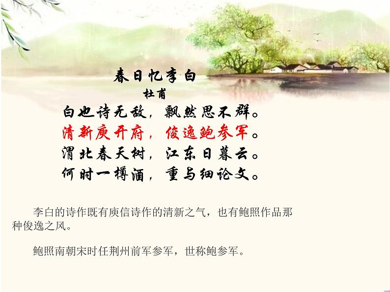 拟行路难(其四)-2021-2022学年高二语文下学期同步精品课件(统编版选择性必修下册)01