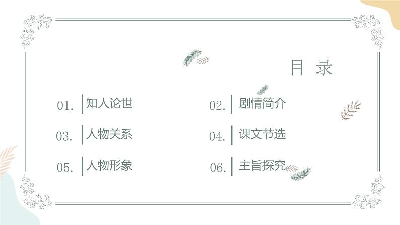 2-6哈姆莱特 课件——高一语文部编版(2019)必修下册第4页