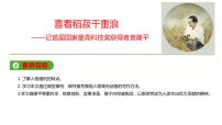 高中语文人教统编版必修 上册第二单元4 (喜看稻菽千重浪――记首届国家最高科技奖获得者袁隆平 *心有一团火,温暖众人心 *“探界者”钟扬)4.1 喜看稻菽千重浪――记首届国家最高科技奖获得者袁隆平图片