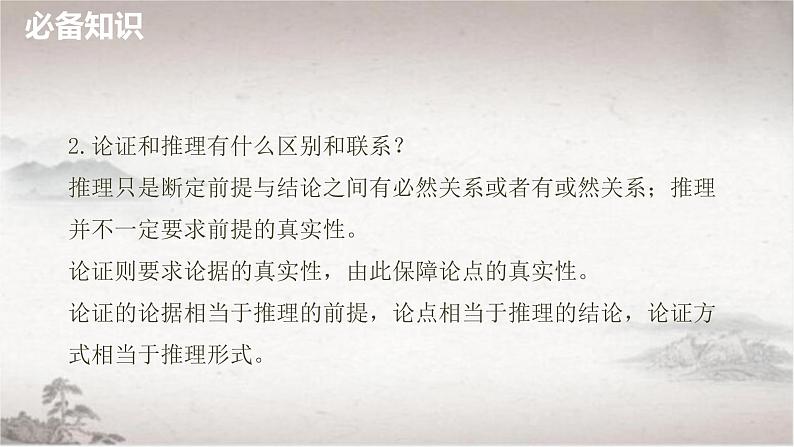 统编版高中语文选择性必修上册课件 4.3《采用合理的论证方法》第3页