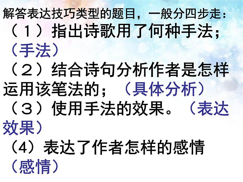 2023届高考专题复习:鉴赏诗歌的表达技巧之修辞手法 课件第2页