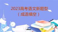 2023高考语文新题型（成语填空）课件