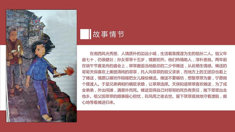 边城 教学课件07