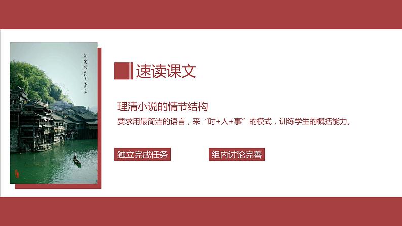 边城 教学课件08