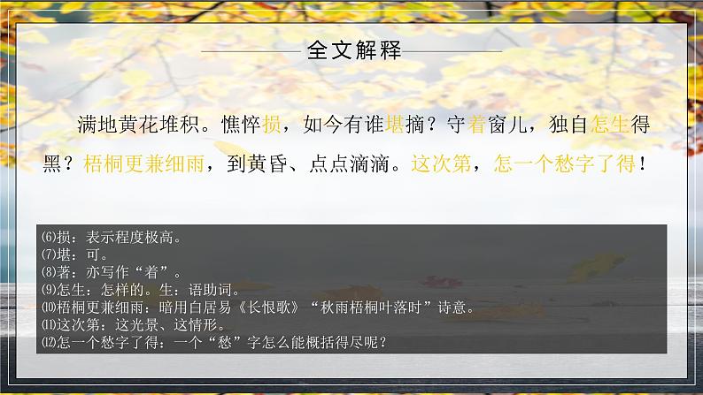 声声慢·寻寻觅觅 课件07