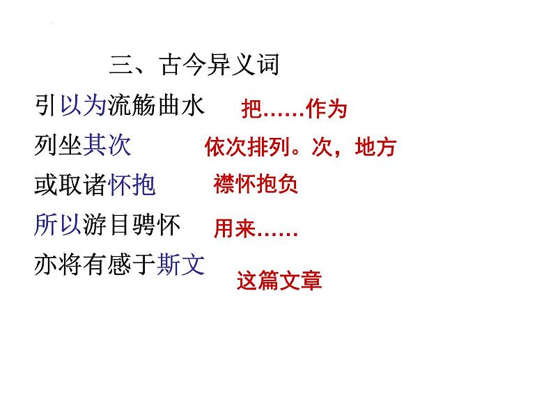 10.1《兰亭集序》课件2021-2022学年统编版高中语文选择性必修下册第8页