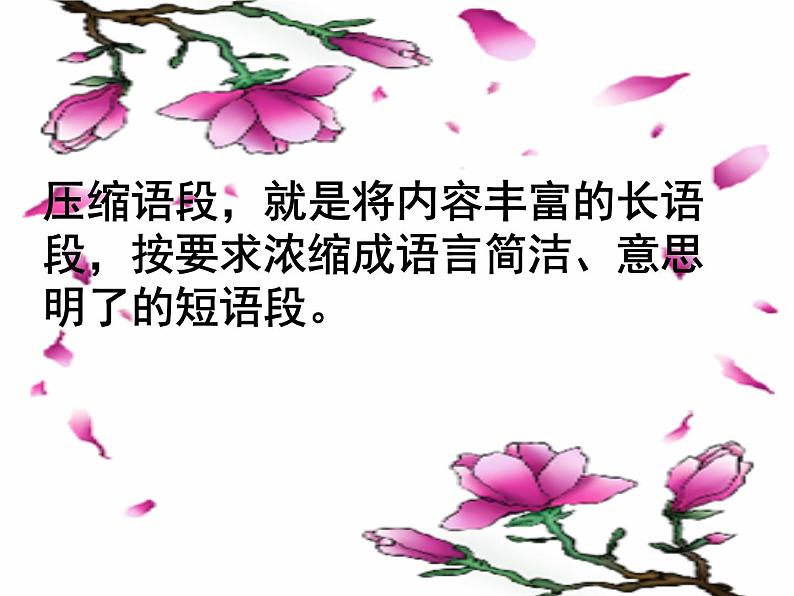 2023届高考语文复习-压缩语段 课件第2页