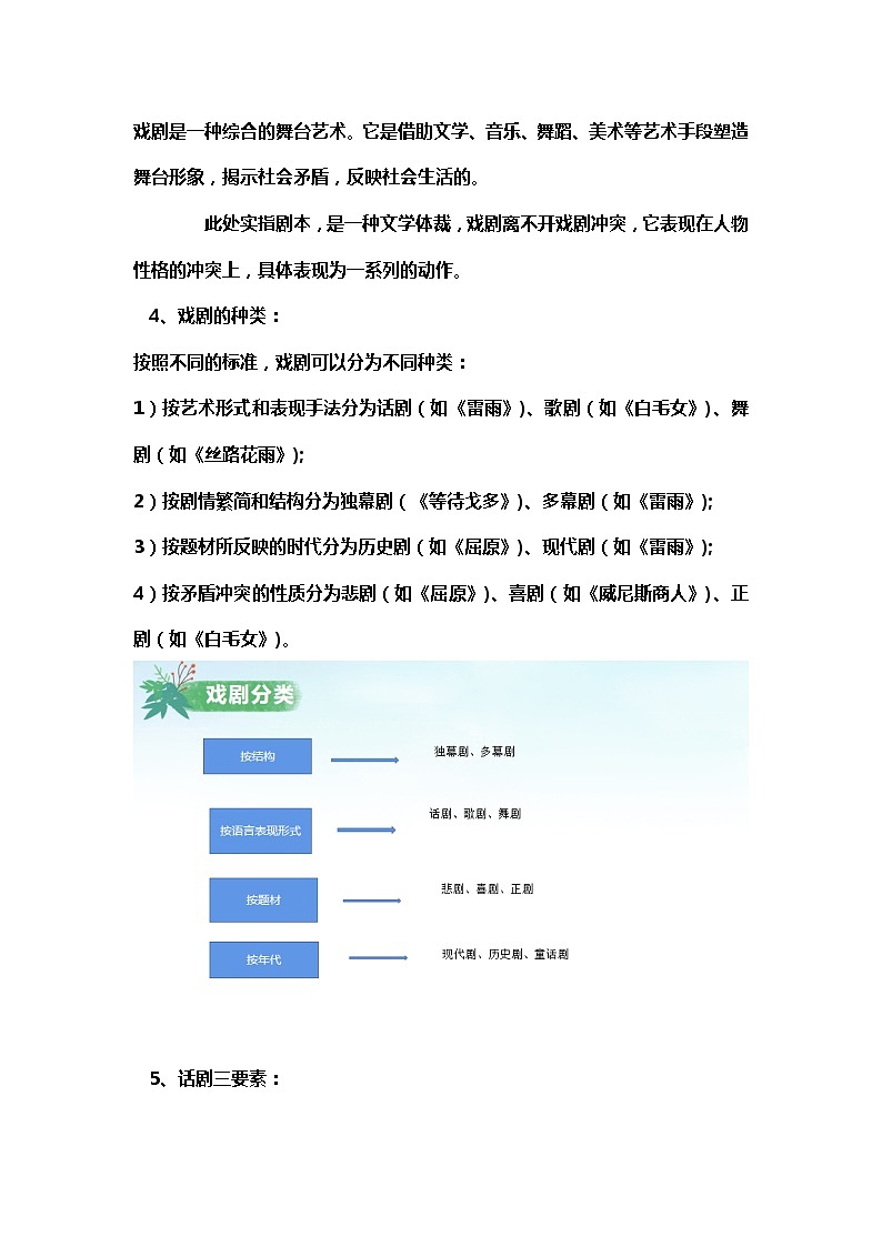 5《雷雨(节选)》教案 2022-2023学年统编版高中语文必修下册第3页