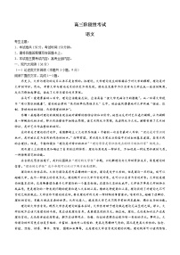 江西省贛州市2022-2023學(xué)年高三下學(xué)期階段性檢測語文試題