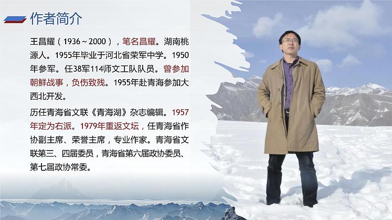 2.3《峨日朵雪峰之侧》课件04