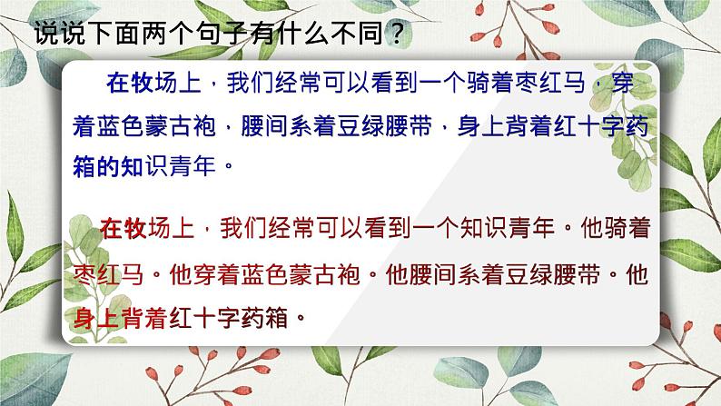 2023届高考语文复习:长短句变换 课件第2页