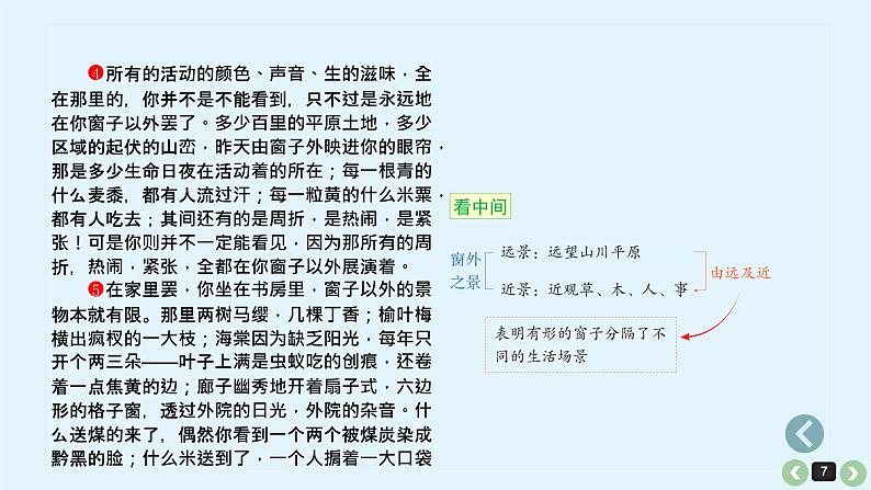 考点12 散文的结构思路-高考语文大一轮单元复习课件与检测(全国通用)07