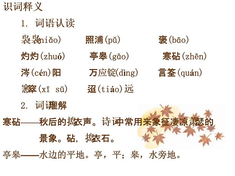9《说“木叶”》课件2022—2023学年统编版高中语文必修下册06