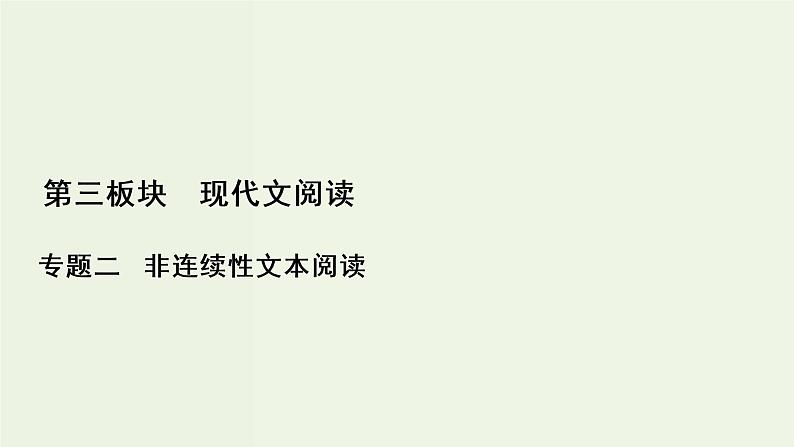 新高考语文考点3 概括内容要点比较报道异同 课件第1页